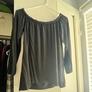 Hollister Off-the - Shoulder soft longsleeve